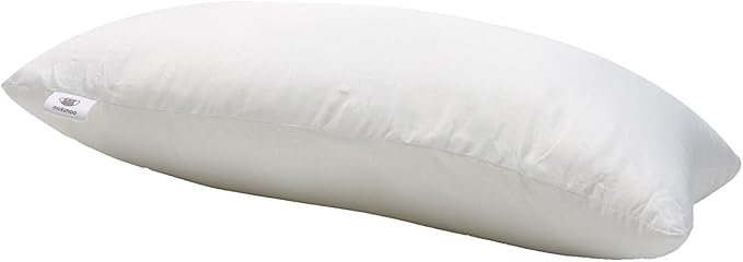Makimoo Cushion Inserts Set of 2 – 30 x 50 cm Rectangular Pillow Fillers – Soft Hollow Fiber Inner Pads for Cushion Covers – Decorative Support for Sofa, Bed, Chair – White