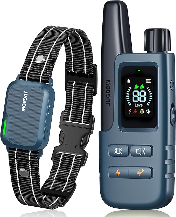 Dog Shock Collar - 3300FT Dog Training Collar with Remote Innovative IPX7 Waterproof with 4 Training Modes, Rechargeable E-Collar for All Breeds